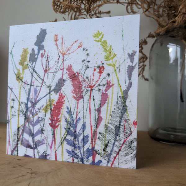 Meadow Art Greetings Card