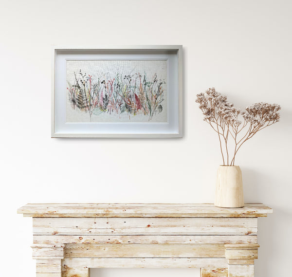 Vibrant and Wild Original Artwork on Irish Linen