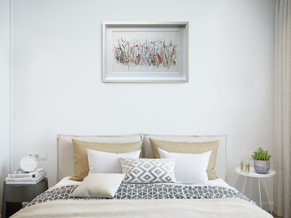 Vibrant and Wild Original Artwork on Irish Linen