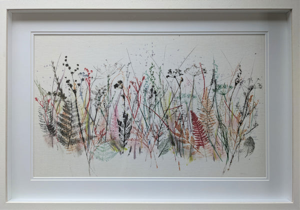 Vibrant and Wild Original Artwork on Irish Linen