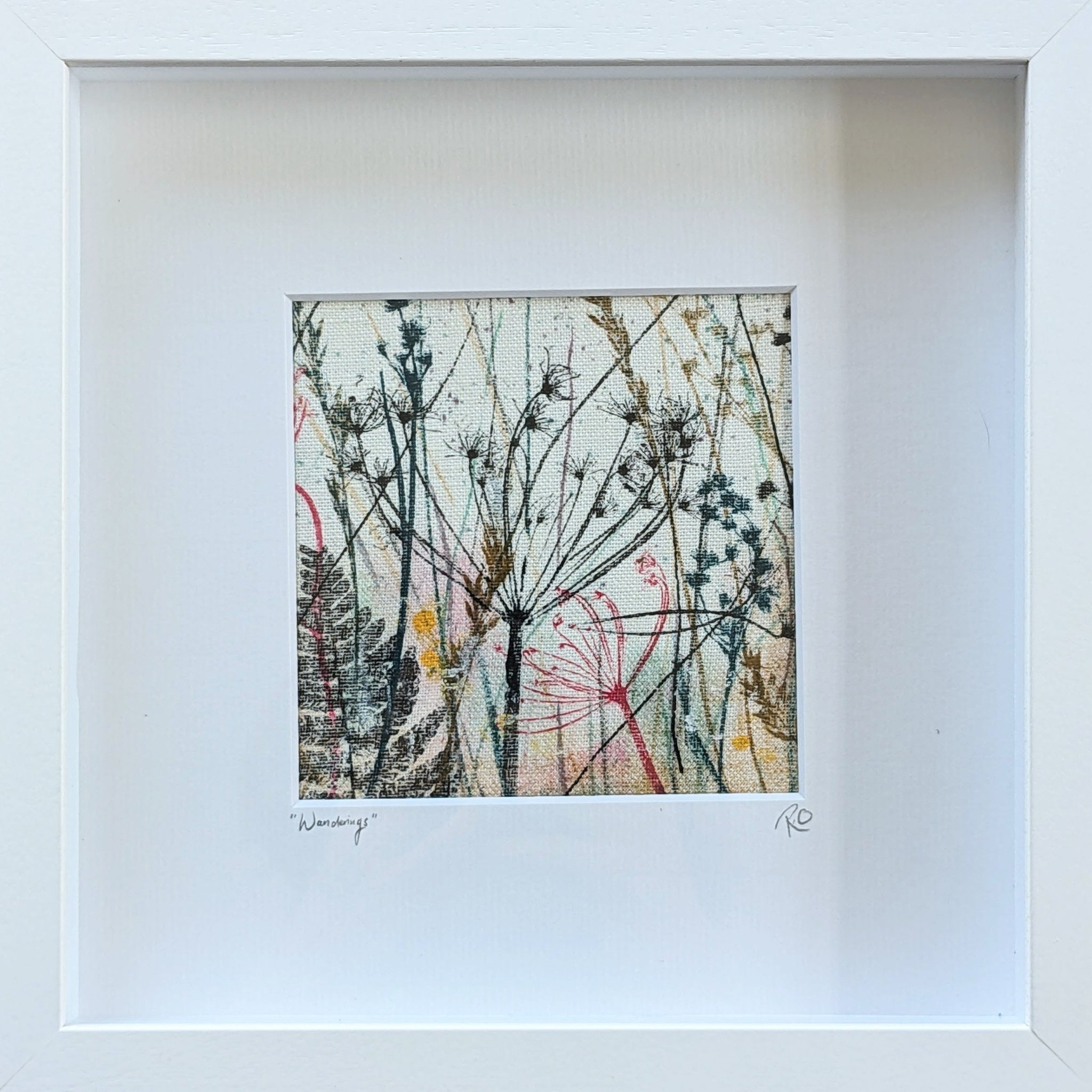 Wanderings Original Artwork on Irish Linen