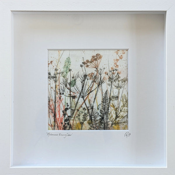Midsummer Evening Colour Original Artwork on Irish Linen