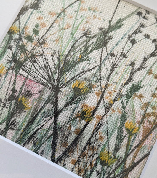 June Meadow Original Artwork on Irish Linen