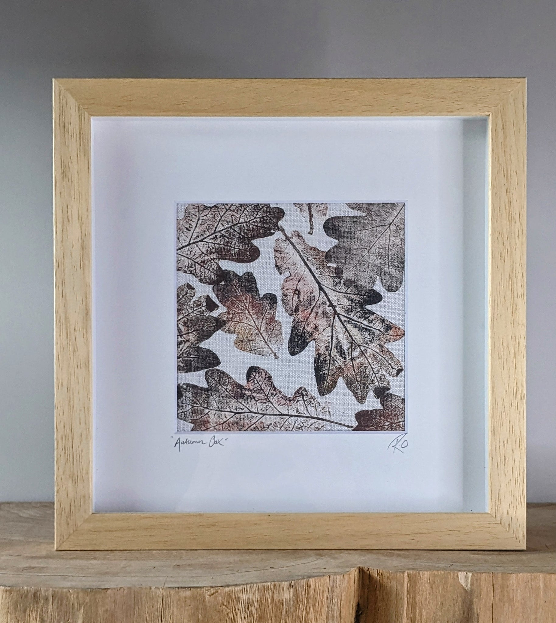 Noble Oak Original Artwork on Irish Linen