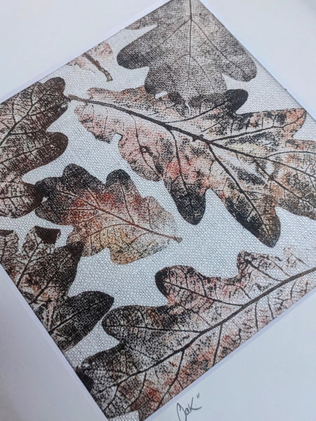 Noble Oak Original Artwork on Irish Linen