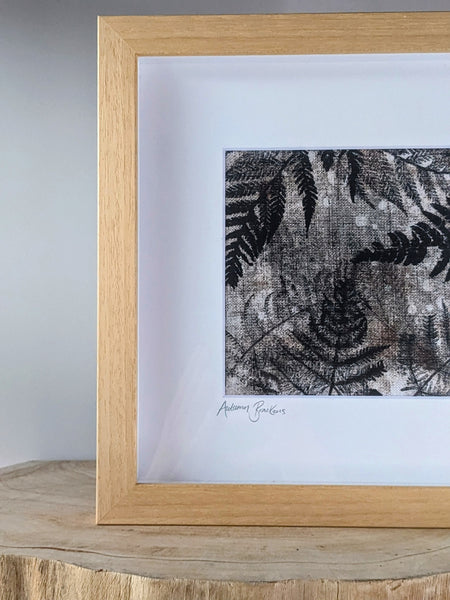 Autumn Brackens Original Artwork on Irish Linen