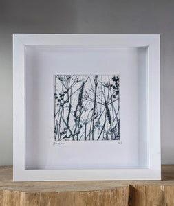 Blue Meadow Original Artwork on Irish Linen