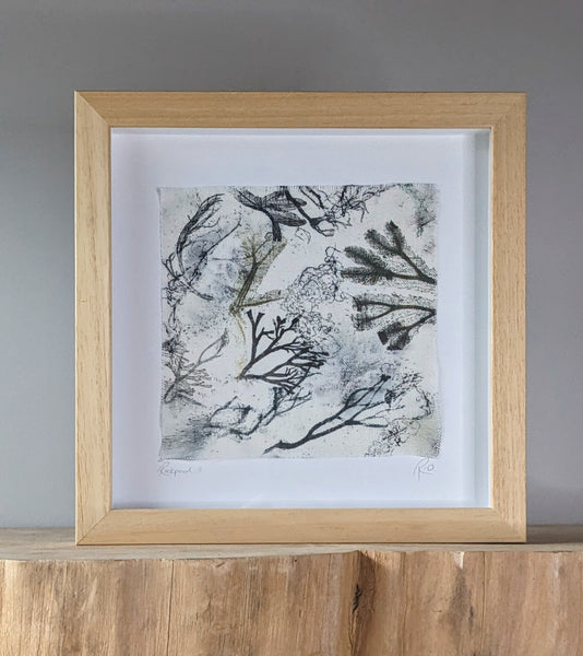 Rockpool II Original Artwork on Irish Linen
