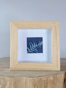 Bracken Mini Cyanotype
