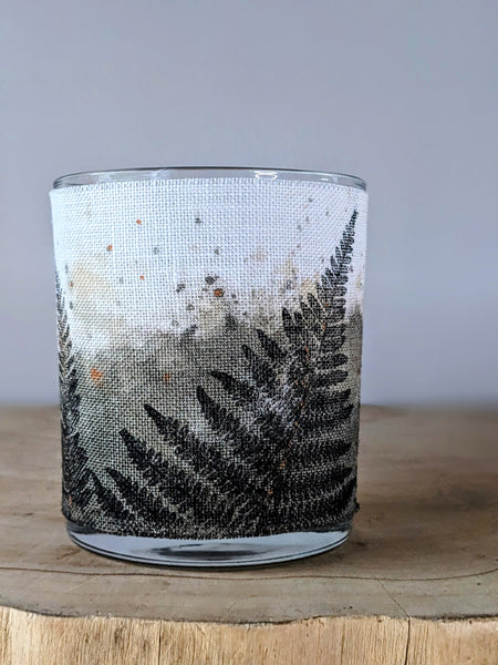 Winter Brackens SOLAS Irish Linen Votive PHRAGMITE