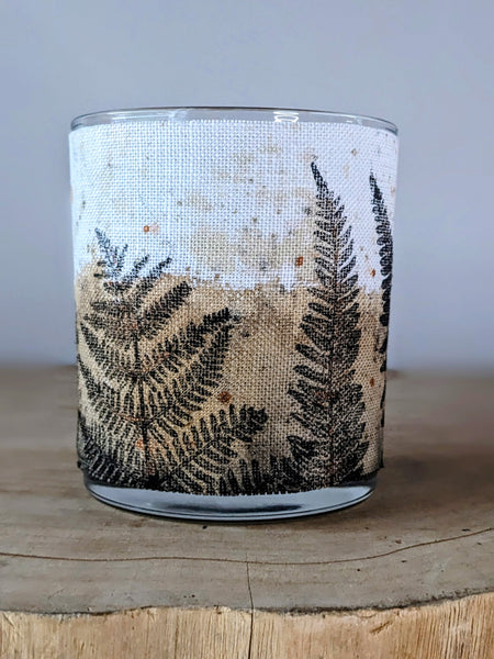 Winter Brackens SOLAS Irish Linen Votive OAK GALL