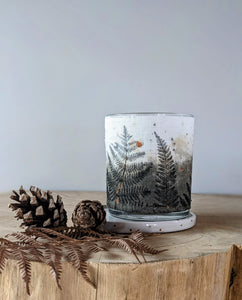 Winter Brackens SOLAS Irish Linen Votive PHRAGMITE