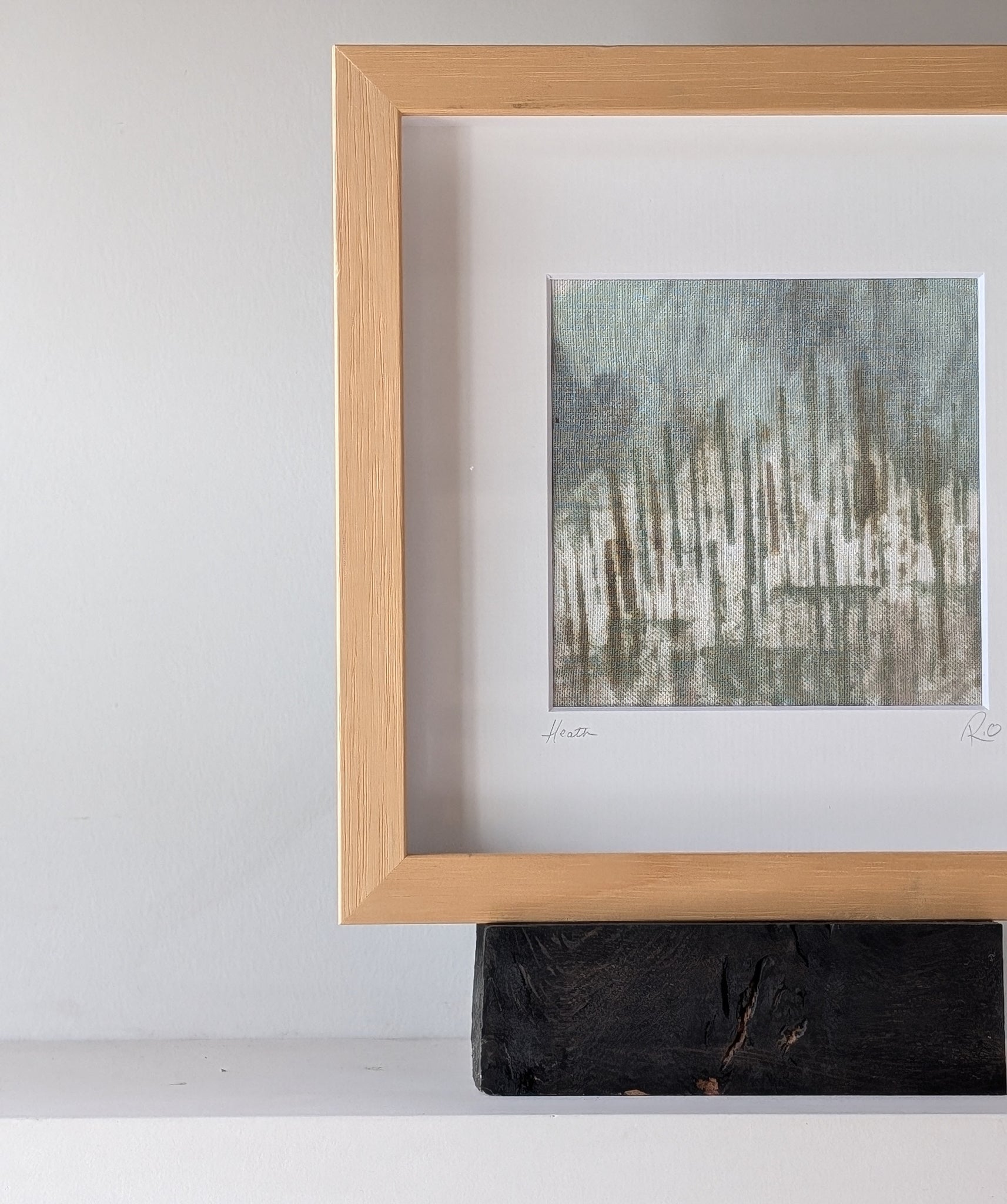 Heath Original Artwork on Irish Linen