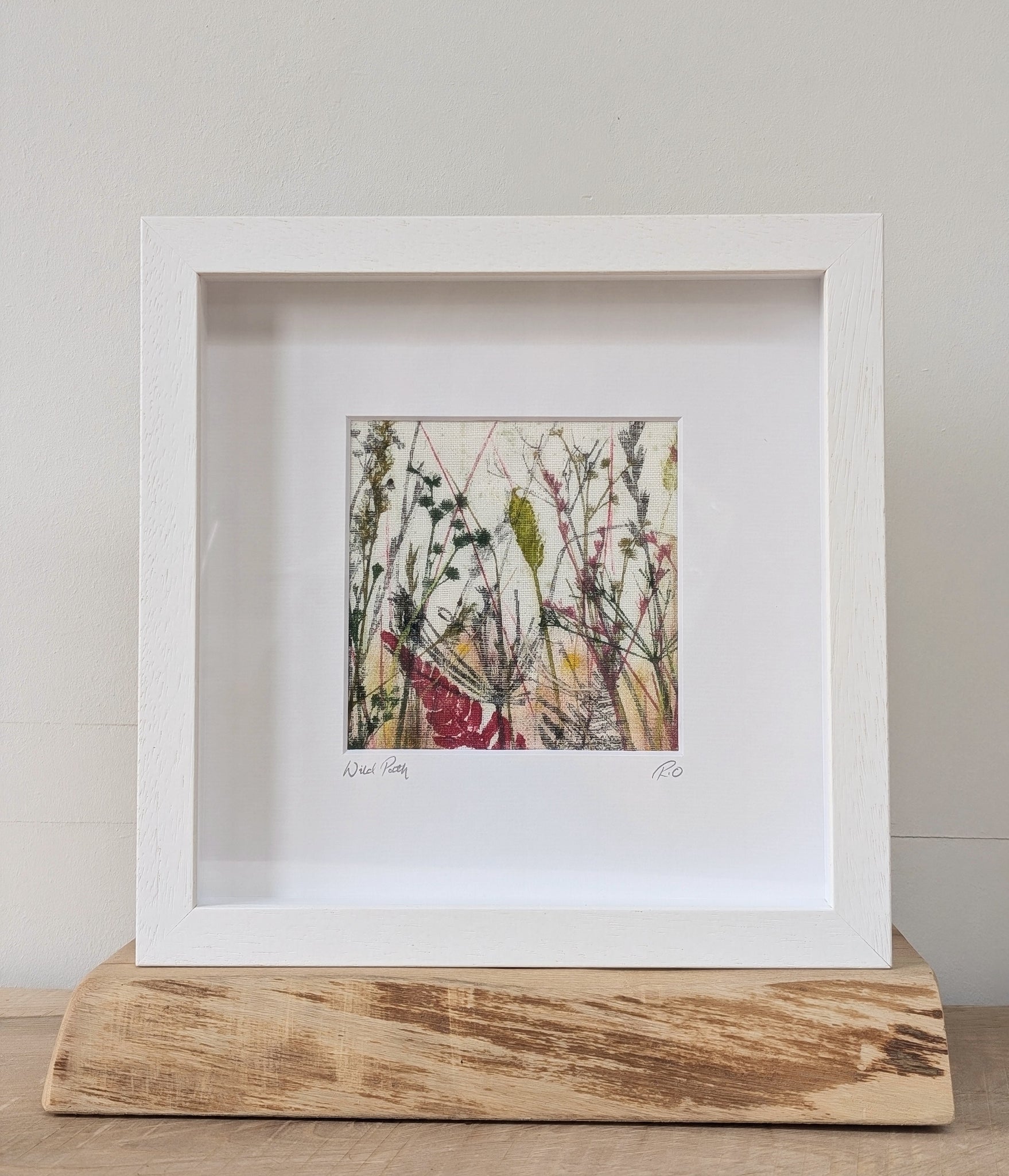 Wild Path Original Artwork on Irish Linen