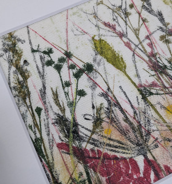 Wild Path Original Artwork on Irish Linen