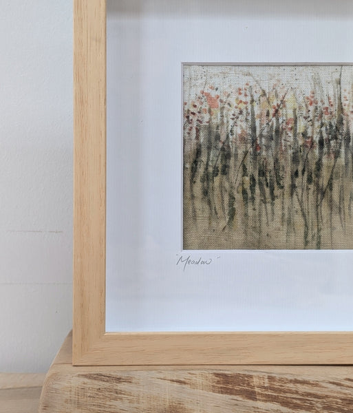Meadow Original Artwork on Irish Linen
