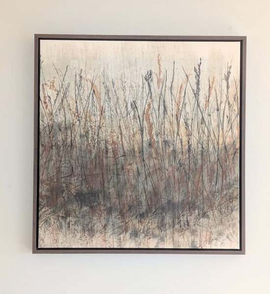 Earth Meadow Original Artwork on Irish Linen