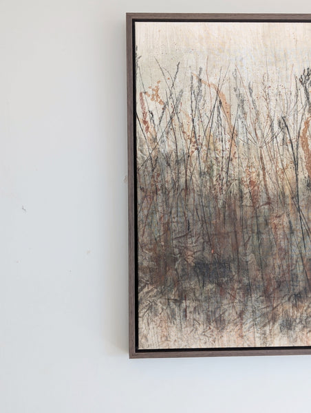 Earth Meadow Original Artwork on Irish Linen