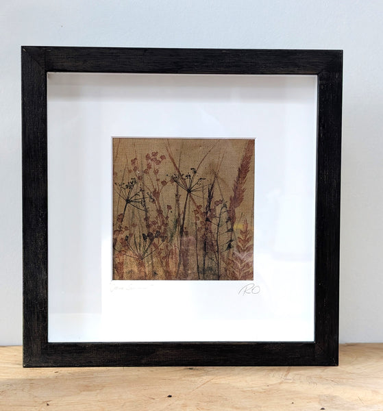 Ochre Summer Original Artwork on Irish Linen