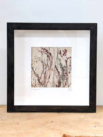 Undergrowth Original Artwork on Irish Linen