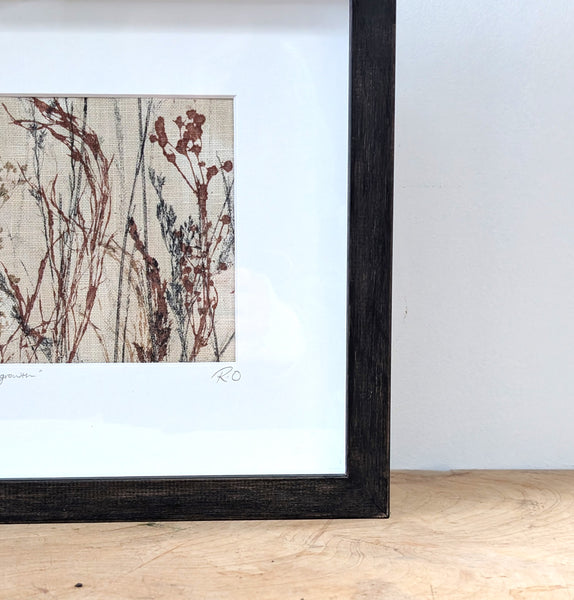 Undergrowth Original Artwork on Irish Linen