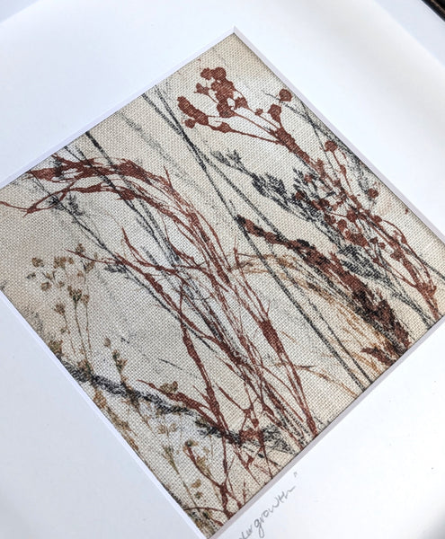 Undergrowth Original Artwork on Irish Linen