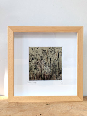 Woodland Light Original Artwork on Irish Linen