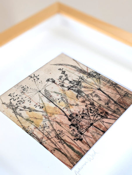 Autumn Wild Original Artwork on Irish Linen
