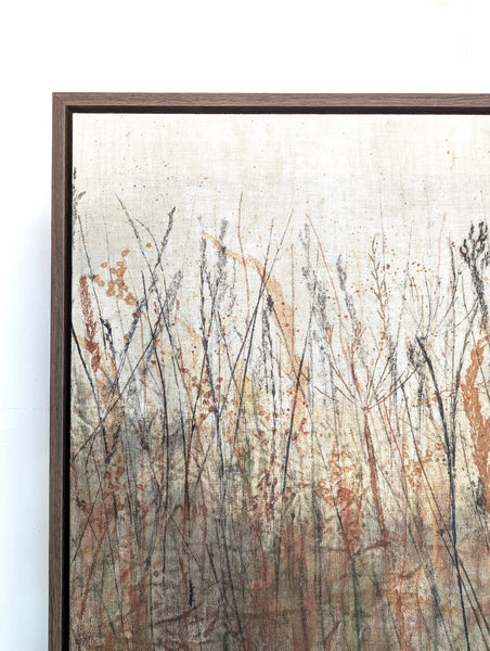 Earth Meadow Original Artwork on Irish Linen