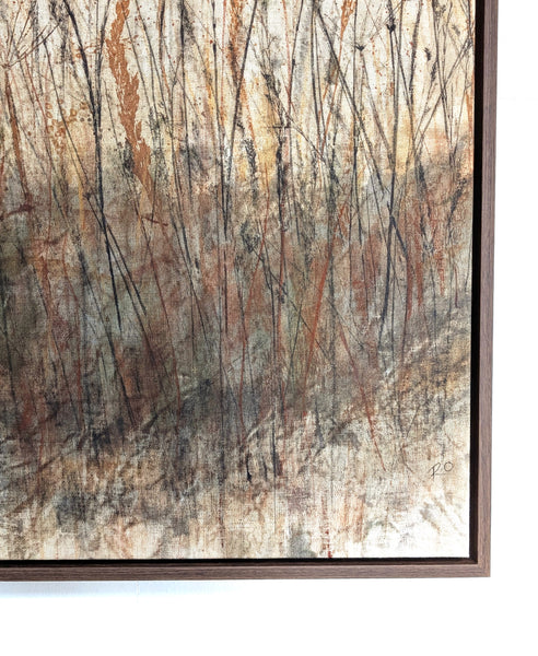 Earth Meadow Original Artwork on Irish Linen