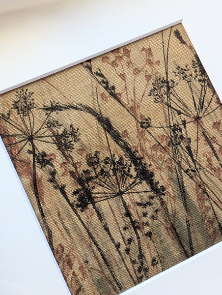 Autumn's Rhythms Original Artwork on Irish Linen