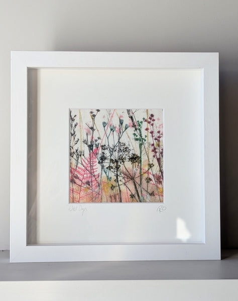 Wild Days Original Artwork on Irish Linen