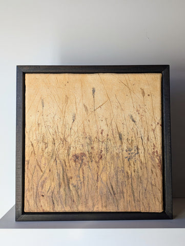 Meadow (Lisnagunogue Earth Pigment) Artwork on Irish Linen