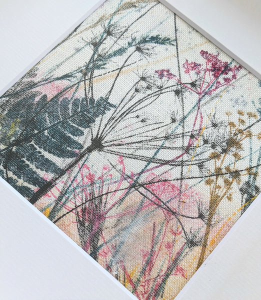 Gatherings Original Artwork on Irish Linen