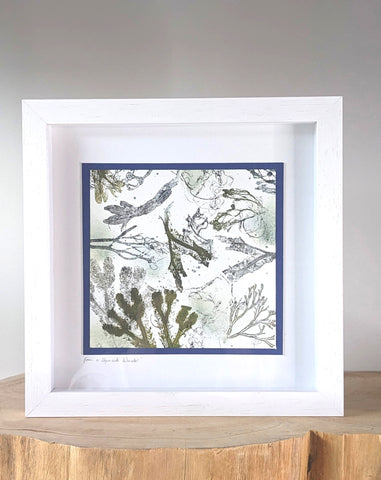 From a Shoreside Wander Original Monoprint