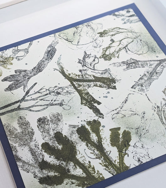 From a Shoreside Wander Original Monoprint