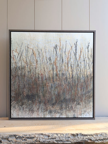 Earth Meadow Original Artwork on Irish Linen