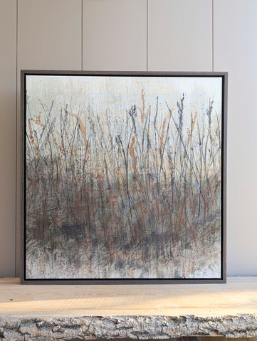 Earth Meadow Original Artwork on Irish Linen