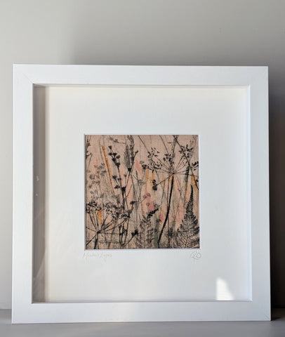 Meadow Layers Original Artwork on Irish Linen