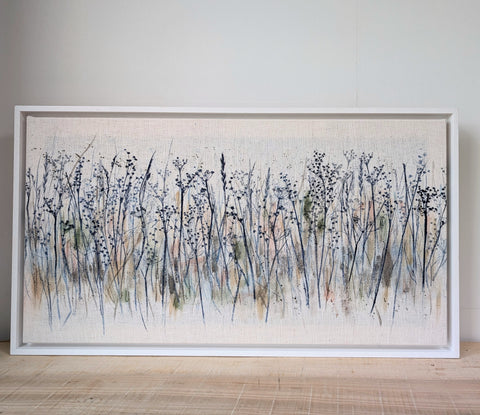 Marsh Meadow Original Artwork on Irish Linen