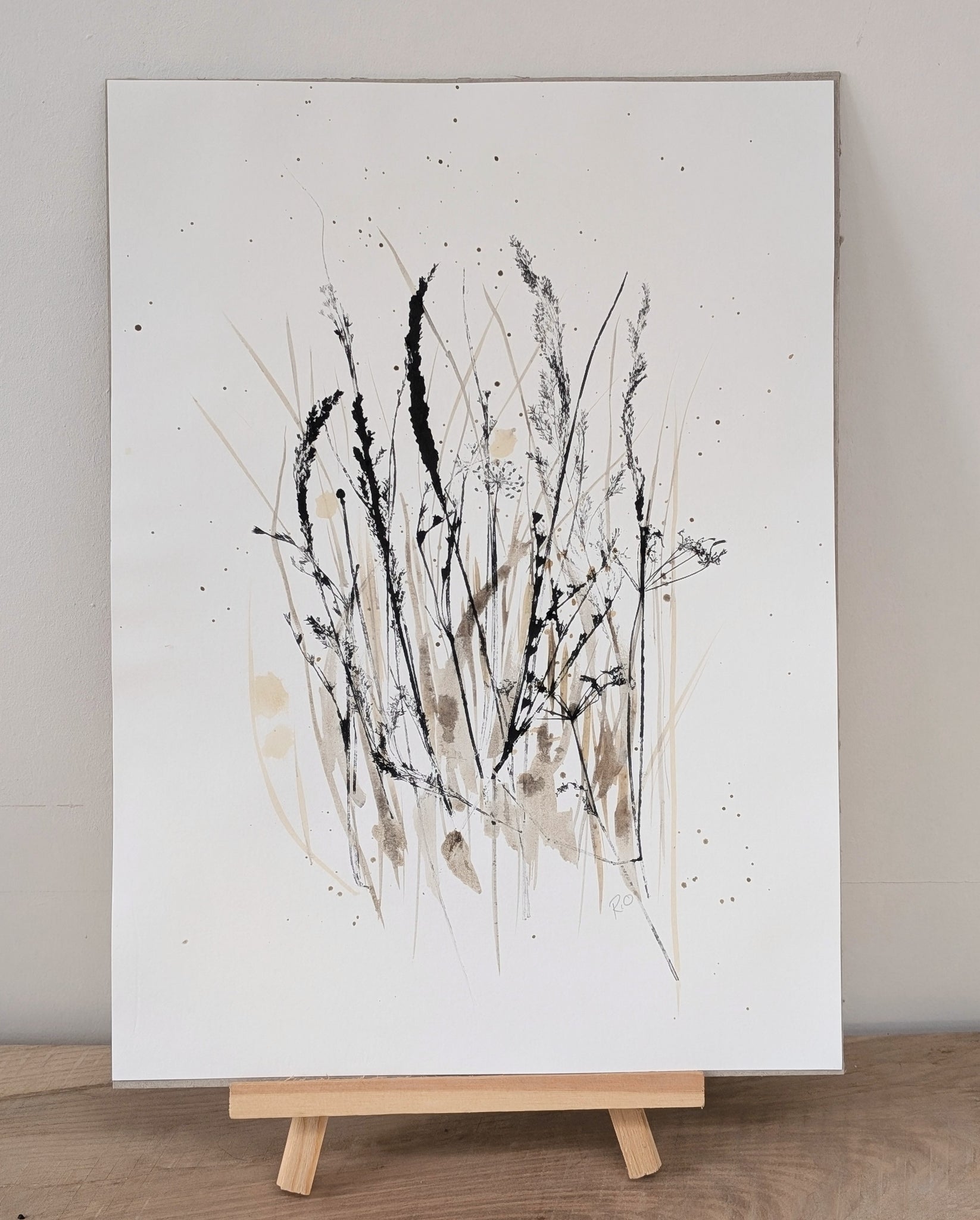 Meadow III Original Monoprint