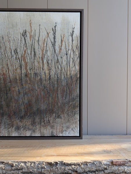 Earth Meadow Original Artwork on Irish Linen