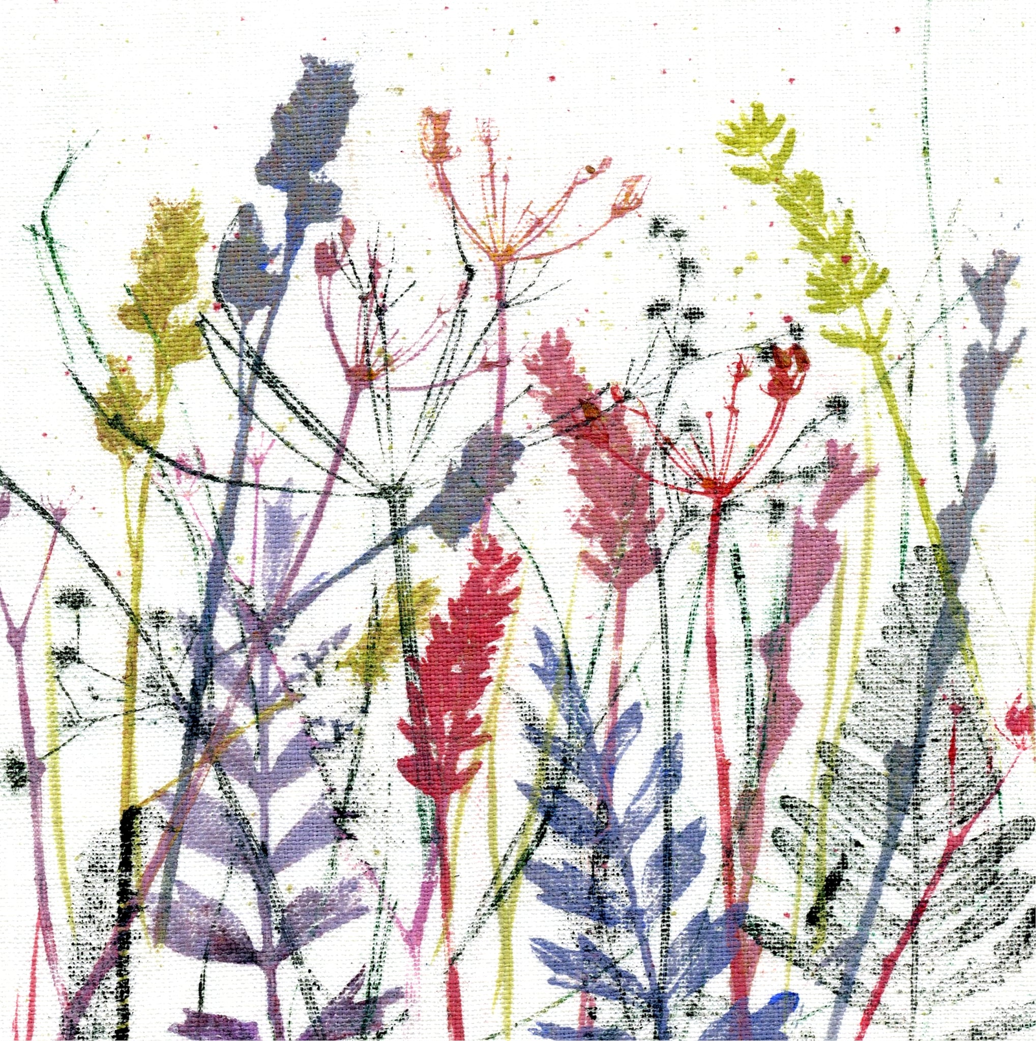 Meadow Art Greetings Card