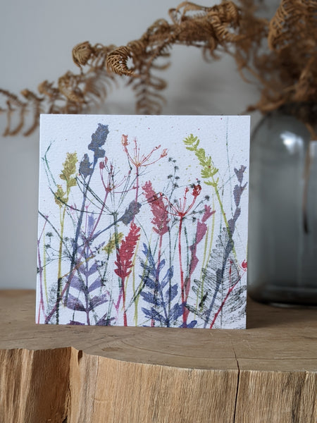 Meadow Art Greetings Card