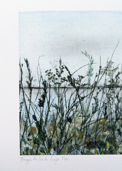 Through the Reeds- Lough Erne Giclée Art Print