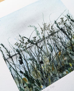 Through the Reeds- Lough Erne Giclée Art Print