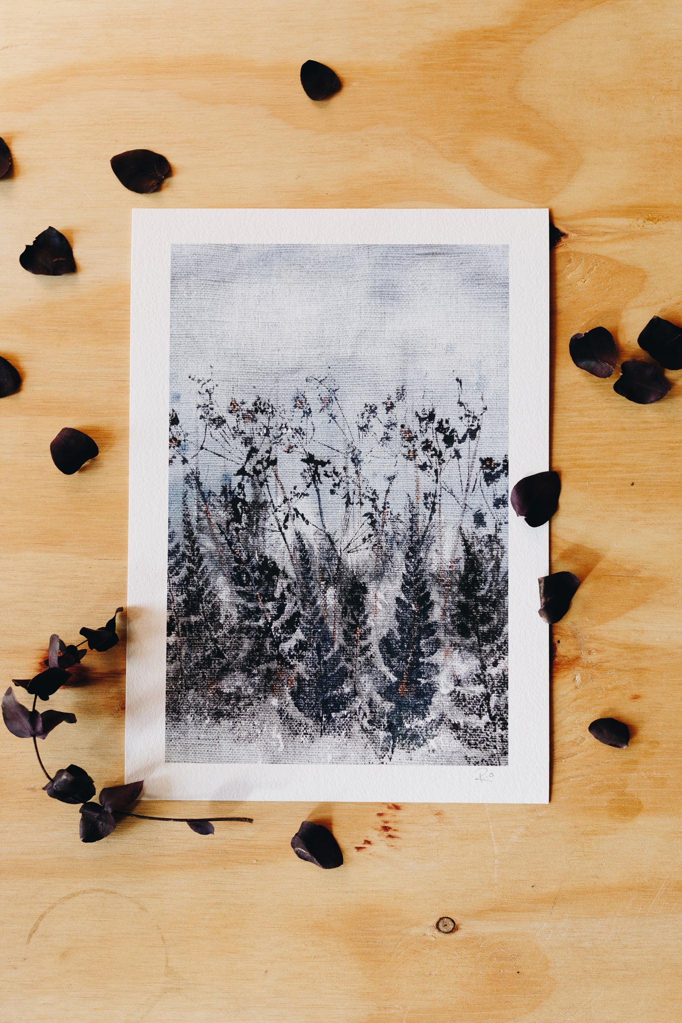 Samhain: Winter Blue Giclee Art Print